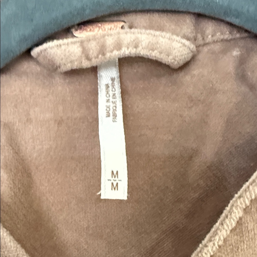 Free People Velvet Utility Jacket - Picture 2 of 10